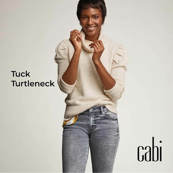 Cabi Tick Turtleneck (style 3889) - Picture 3 of 14